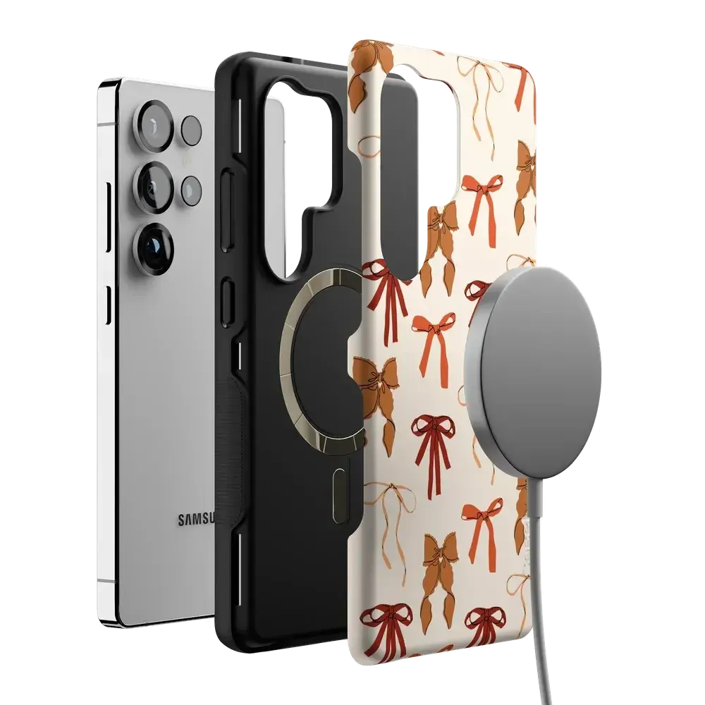 Fall Girlie | Pumpkin Spice Bows Case - Bansusa